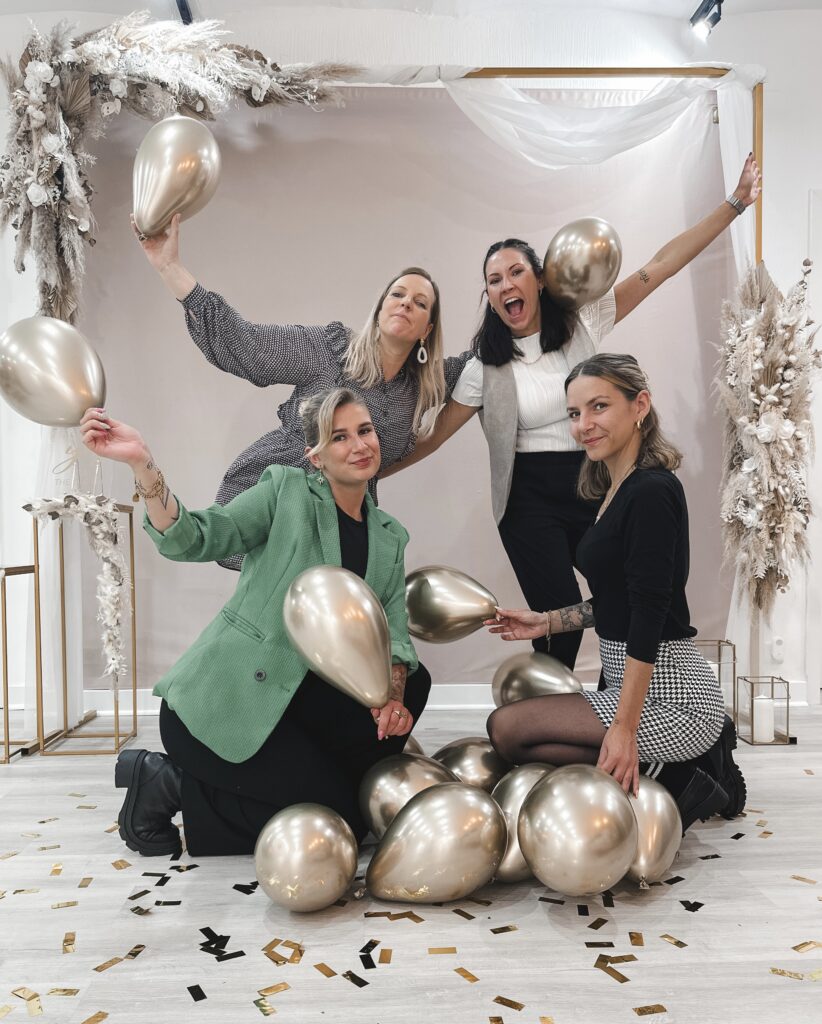 Teambild_Lorry,Milena, Denise und Anika